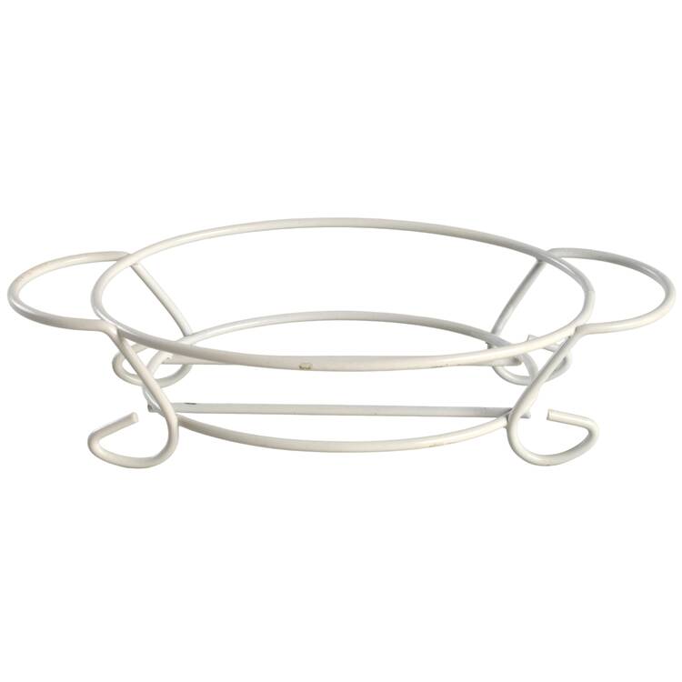 Snowflake-Blue Metal Stand for 9 Oz Individual Oval Casserole