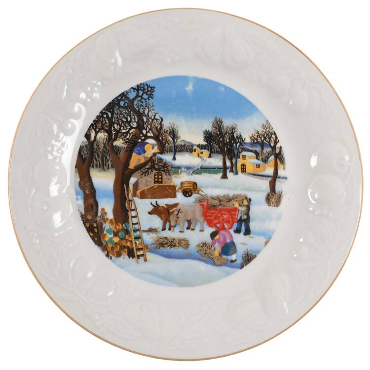 Four Seasons Dinner Plate