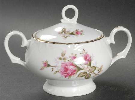 Old Rose Sugar Bowl & Lid