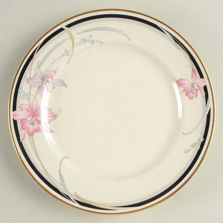 Royal Orchid Salad Plate