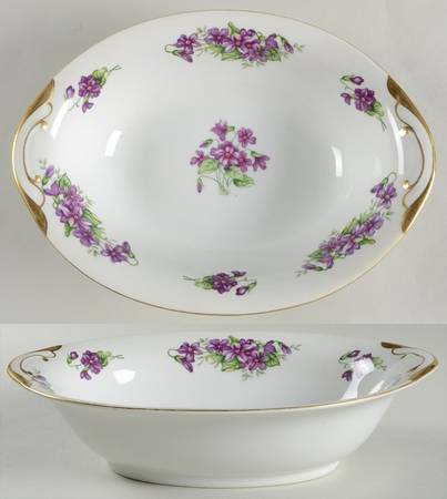 Delicado 10" Oval Vegetable Bowl