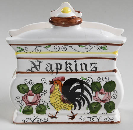 Early Provincial Napkin Holder
