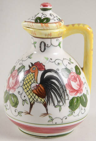 Early Provincial Oil Cruet with Stopper