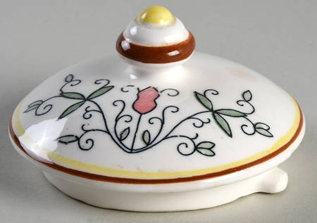 Early Provincial Lid for Teapot