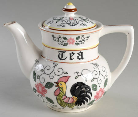 Early Provincial Teapot & Lid