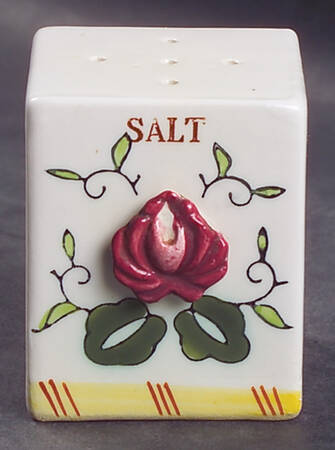 Early Provincial Cube Salt Shaker