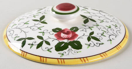 Early Provincial Lid for Footed Candy Dish
