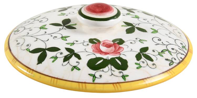 Early Provincial Lid for Biscuit Barrel