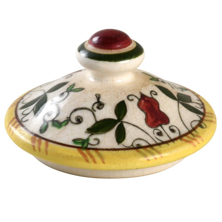 Early Provincial Lid for Sugar Bowl