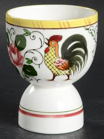 Early Provincial Double Egg Cup No Stand
