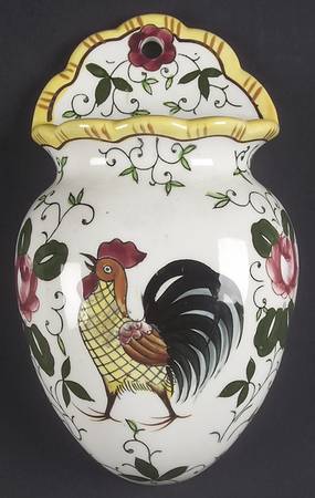 Early Provincial Wall Pocket Vase