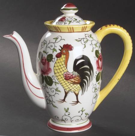 Early Provincial Mini Coffee Pot & Lid
