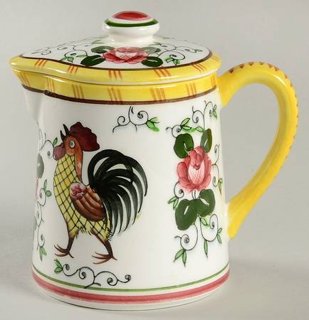 Early Provincial Large Syrup with Lid