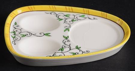 Early Provincial Stand for Double Egg Cup