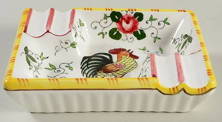 Early Provincial 5" Rectangular Ashtray