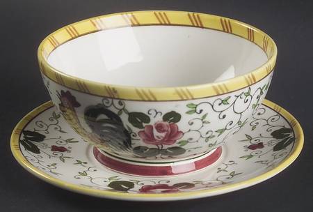 Early Provincial Mayonnaise & Underplate