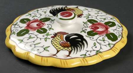 Early Provincial Lazy Susan, Center, Lid Only