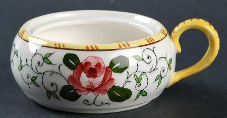 Early Provincial Stacking Mini Open Sugar Bowl