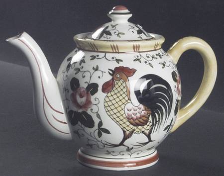 Early Provincial Teapot & Lid