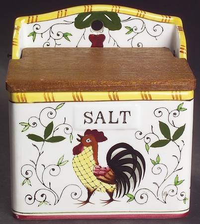 Early Provincial Salt Box & Lid