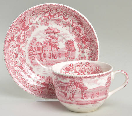 Festival Flat Cup & Saucer Set
