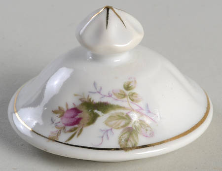 Moss Rose Lid for Sugar Bowl