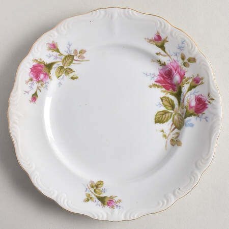 Moss Rose Salad Plate