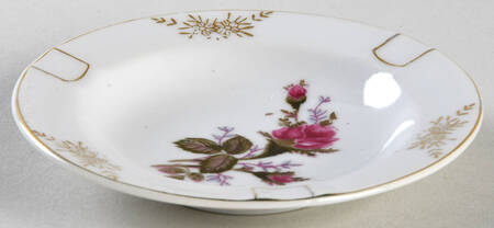 Moss Rose 4" Ashtray