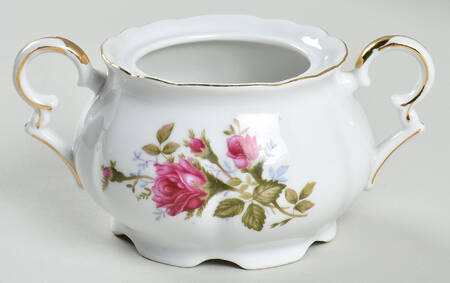Moss Rose Sugar Bowl No Lid