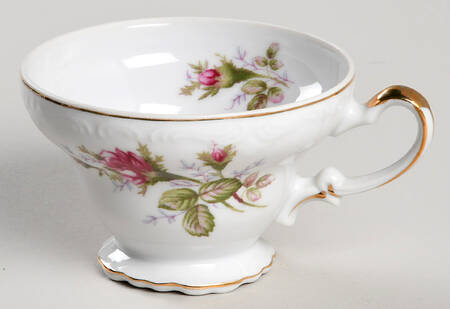 Moss Rose Footed Cup