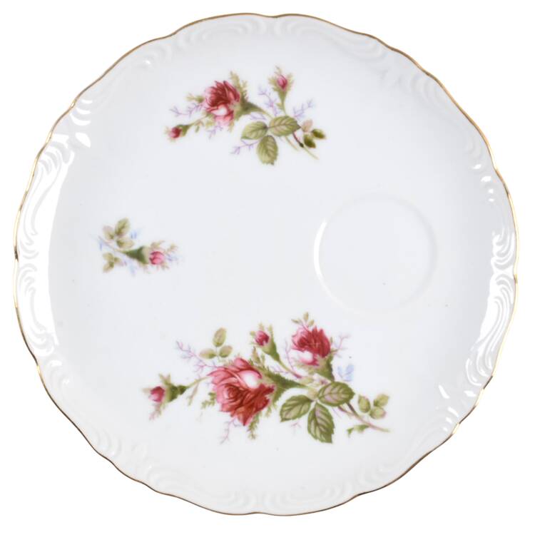 Moss Rose Snack Plate
