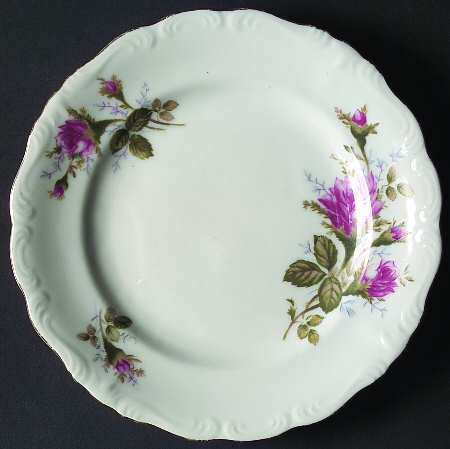 Moss Rose Salad Plate