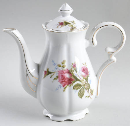 Old Rose Mini Coffee Pot & Lid