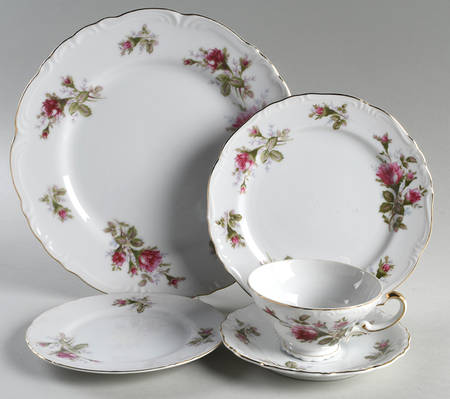 Old Rose 5 Piece Place Setting