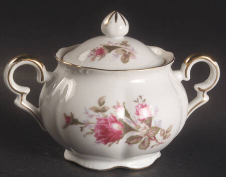 Old Rose Sugar Bowl & Lid