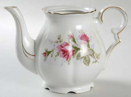 Old Rose Teapot No Lid by Ucagco