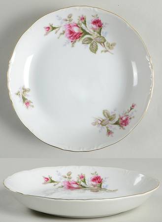 Old Rose Coupe Soup Bowl