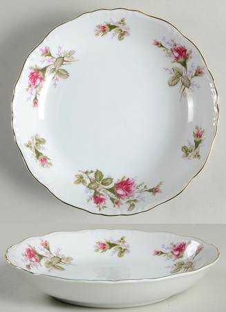 Old Rose Coupe Soup Bowl