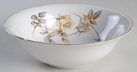 Oxford Rose 9" Round Vegetable Bowl