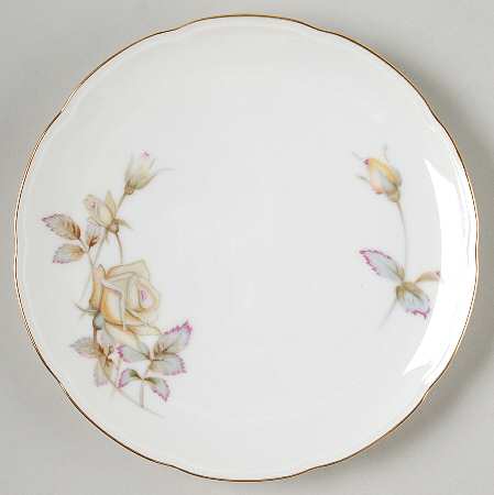 Oxford Rose Bread & Butter Plate by Ucagco