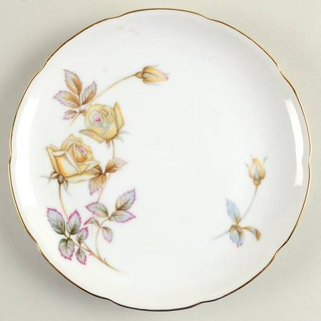 Oxford Rose Salad Plate