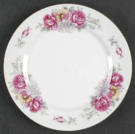 Rose Dawn Bread & Butter Plate