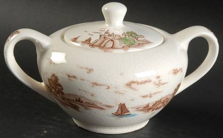 Royal Vista Sugar Bowl & Lid