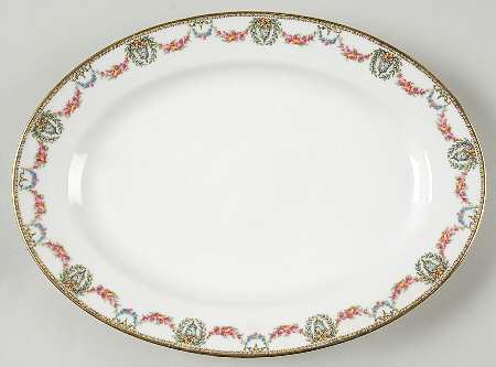 UNC19 11" Oval Serving Platter
