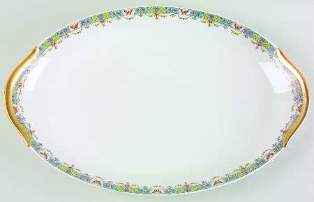 UNC24 16" Oval Serving Platter