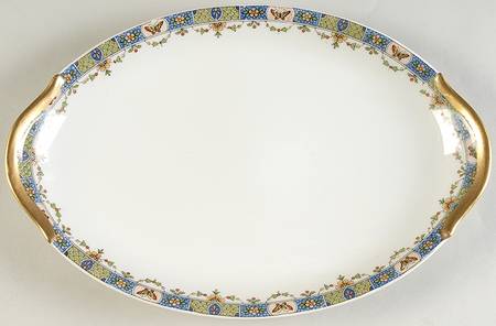 UNC24 11" Oval Serving Platter