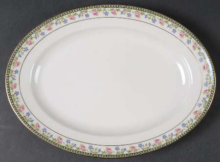 UNC27 11" Oval Serving Platter