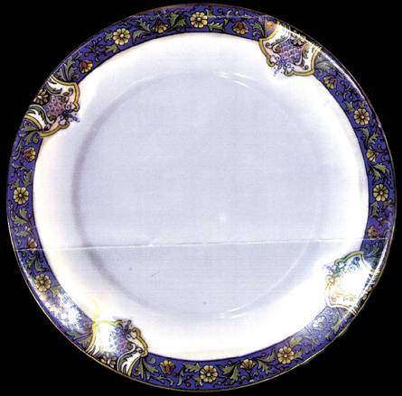 UNC39 Bread & Butter Plate