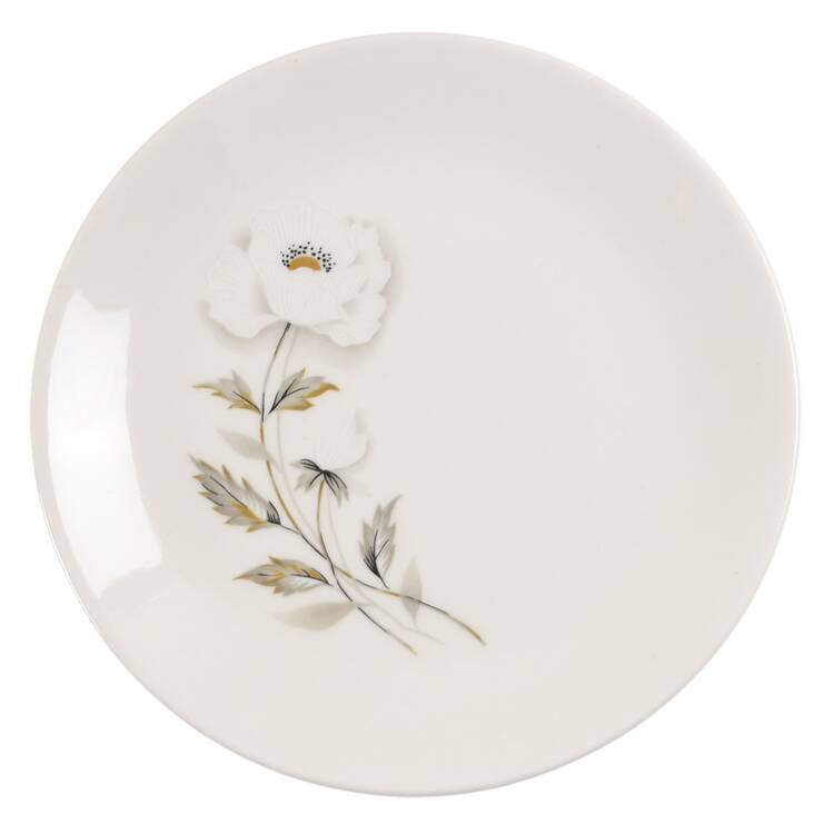 Alaskan Poppy Bread & Butter Plate