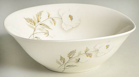 Alaskan Poppy 9" Round Vegetable Bowl